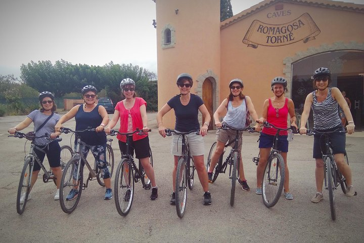 From Sitges: Bike Tour and Winery Visit with Free Hotel Pick Up. - Photo 1 of 14