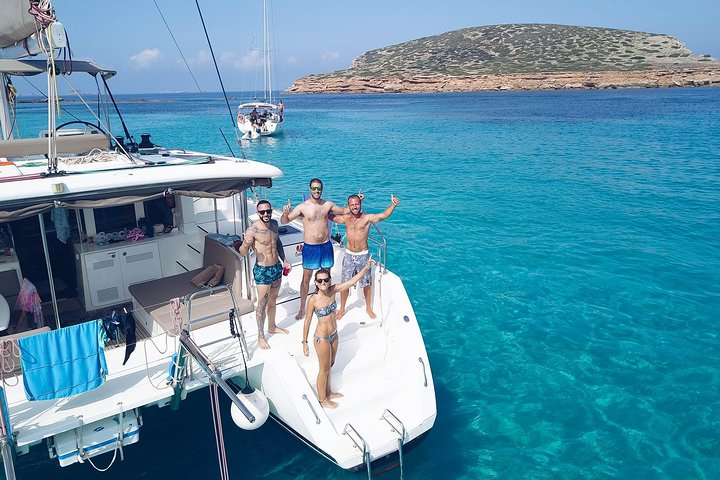 Discover Cala Bassa and Cala Comte on board a catamaran - Photo 1 of 6