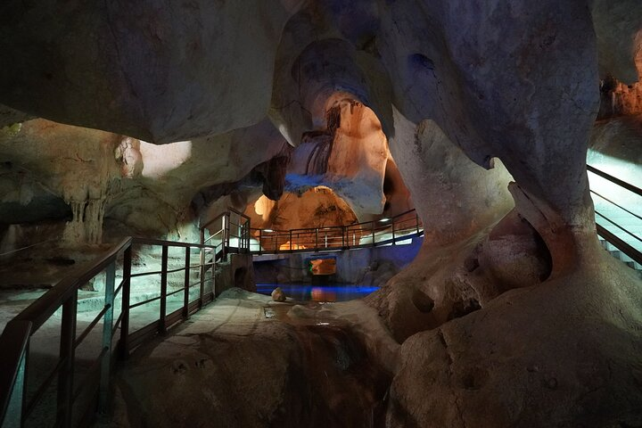 Inside the treasure caves