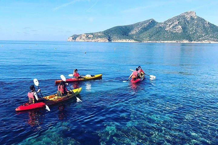 With the kayak to Dragonera