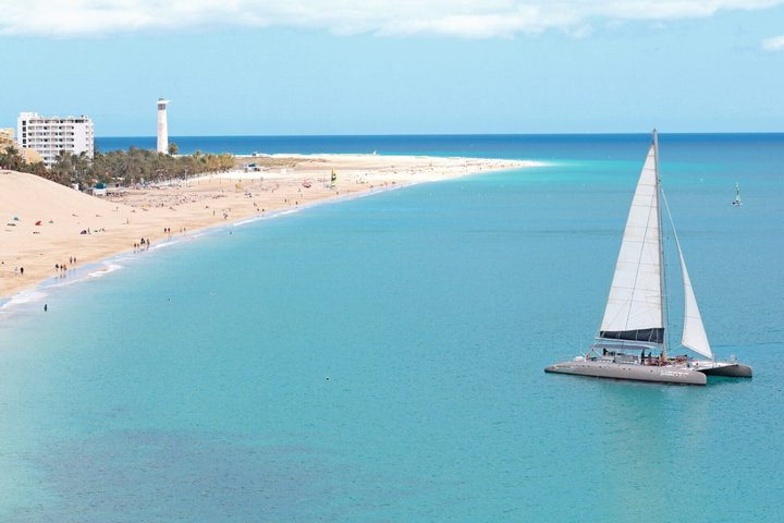 Fuerteventura: Day at Sea on a Sailing Catamaran with Lunch and Drinks - Photo 1 of 7