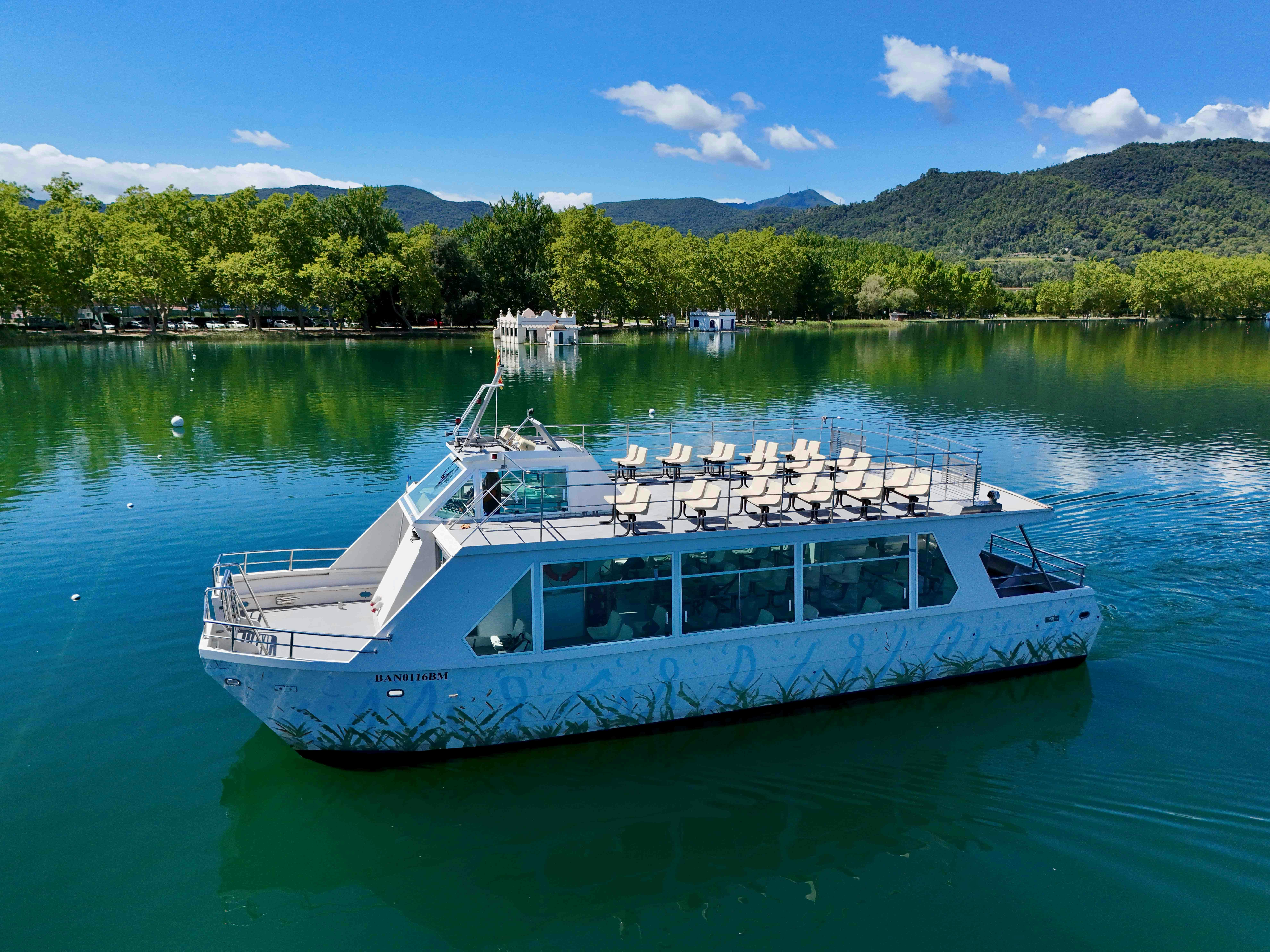 Girona: Lake of Banyoles Boat Tour - Photo 1 of 9