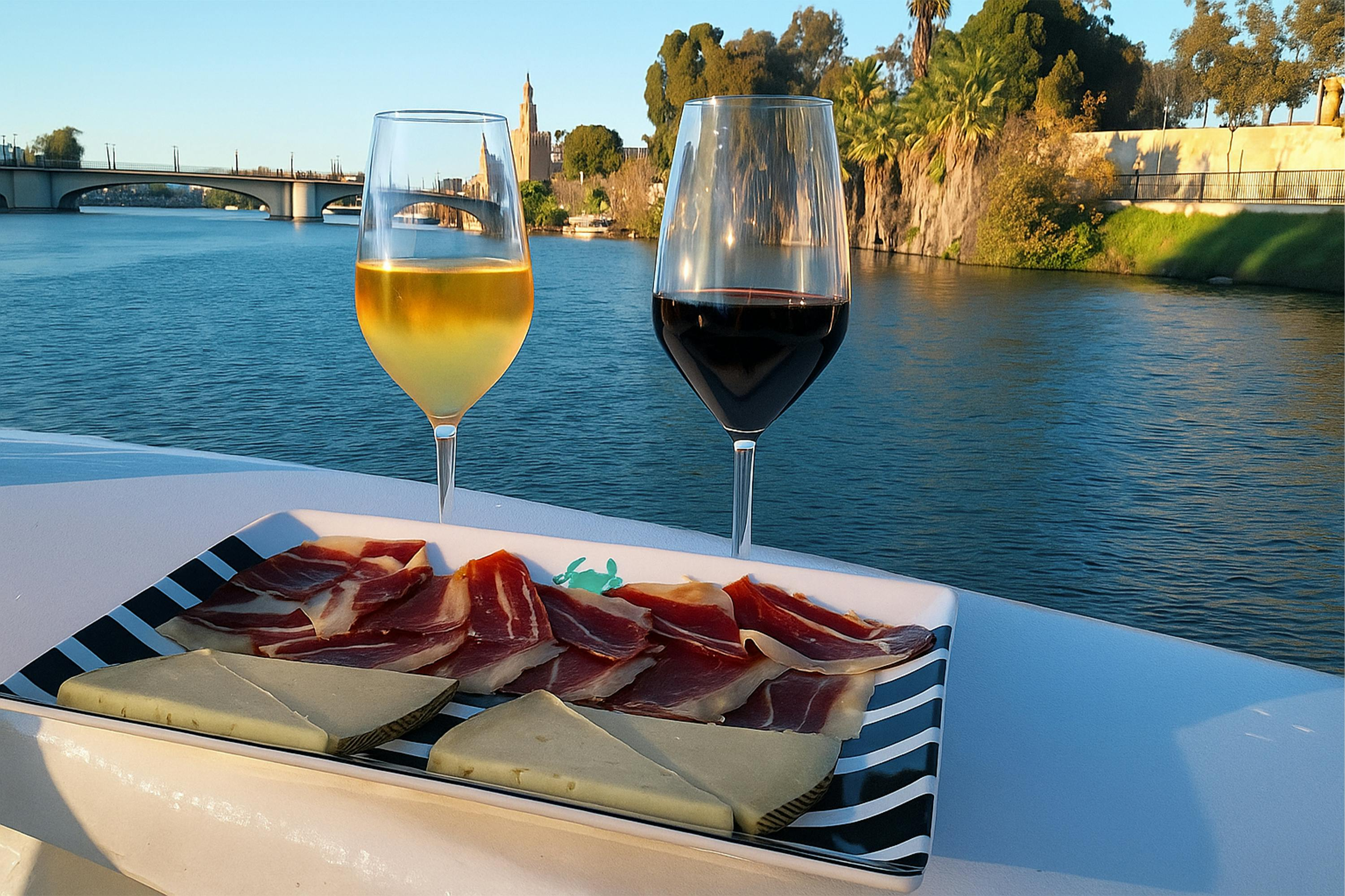 Seville: Boat Cruise with Drink and Appetizer - Photo 1 of 12