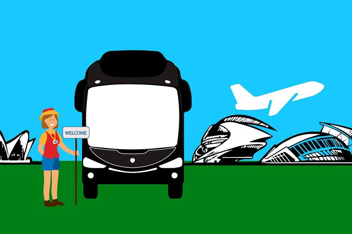 Guided Sightseeing Bus Transfer - Airport / Valencia - from 9 to 15 people - Photo 1 of 5