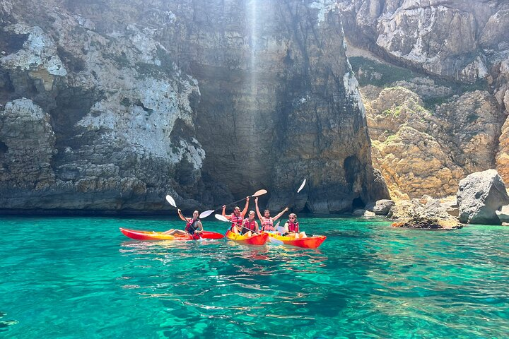 Moraira: Kayak, Sea Cave & Snorkel Coastal Tour - Photo 1 of 12