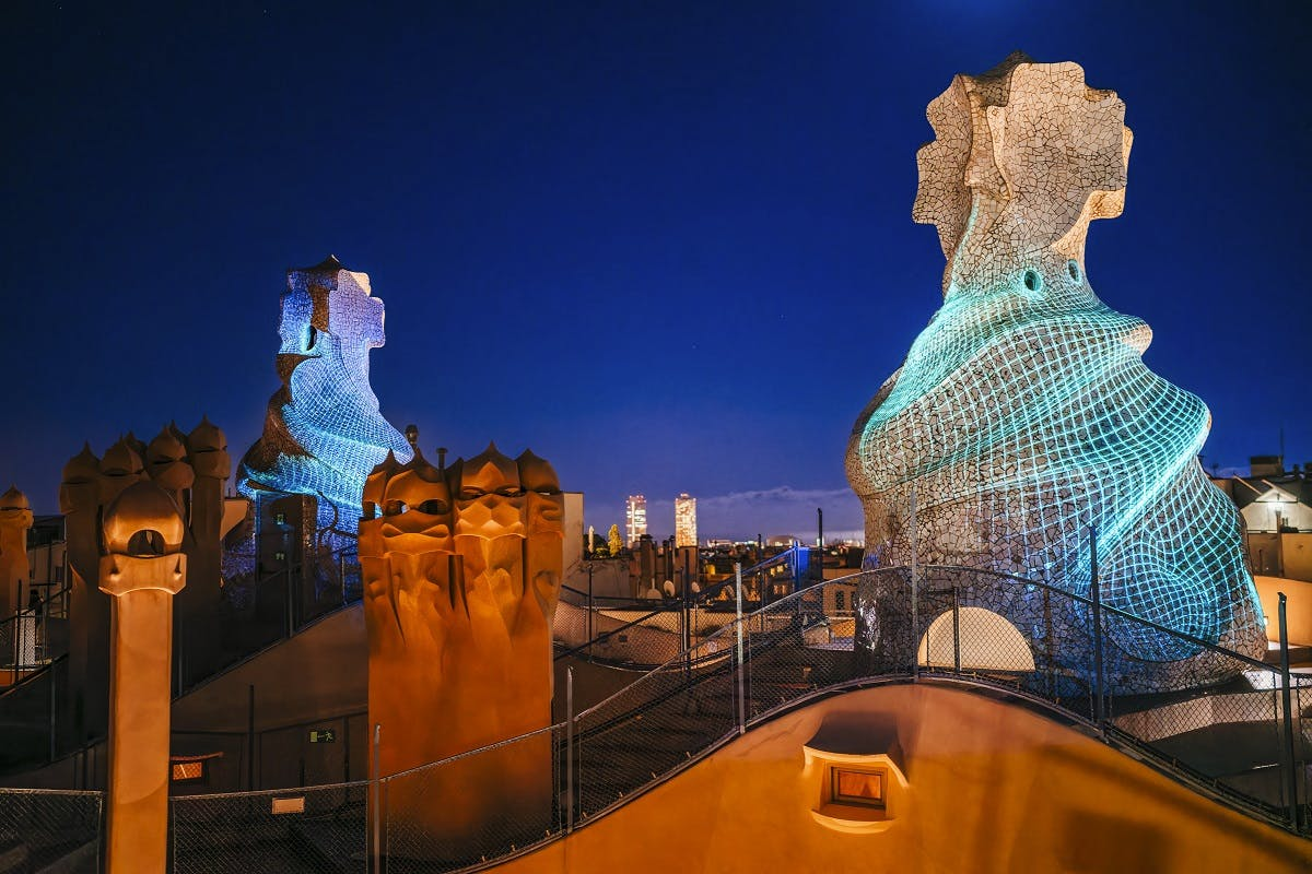 Casa Milà - La Pedrera: Guided Night Tour + Optional Dinner - Photo 1 of 22
