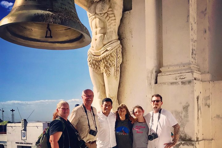 On the roof of the Leon, Cathedral
