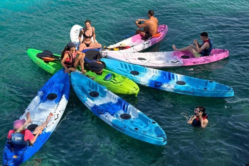 Cala Santanyí: Guided Kayak Tour + Snorkeling - Photo 1 of 8