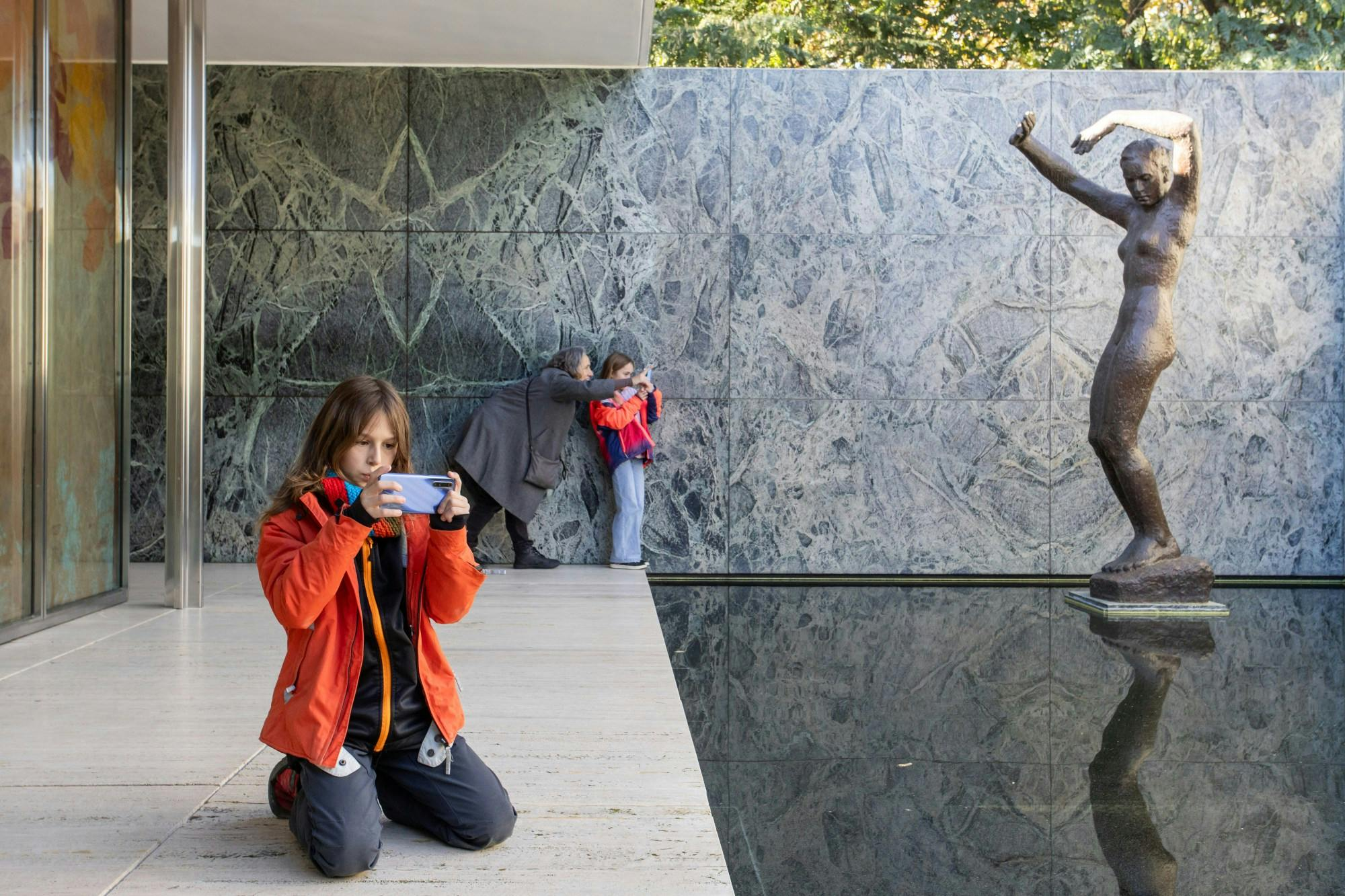 Mies van der Rohe Pavilion: Entry + Look, Frame, Click! Family Workshop - Photo 1 of 3