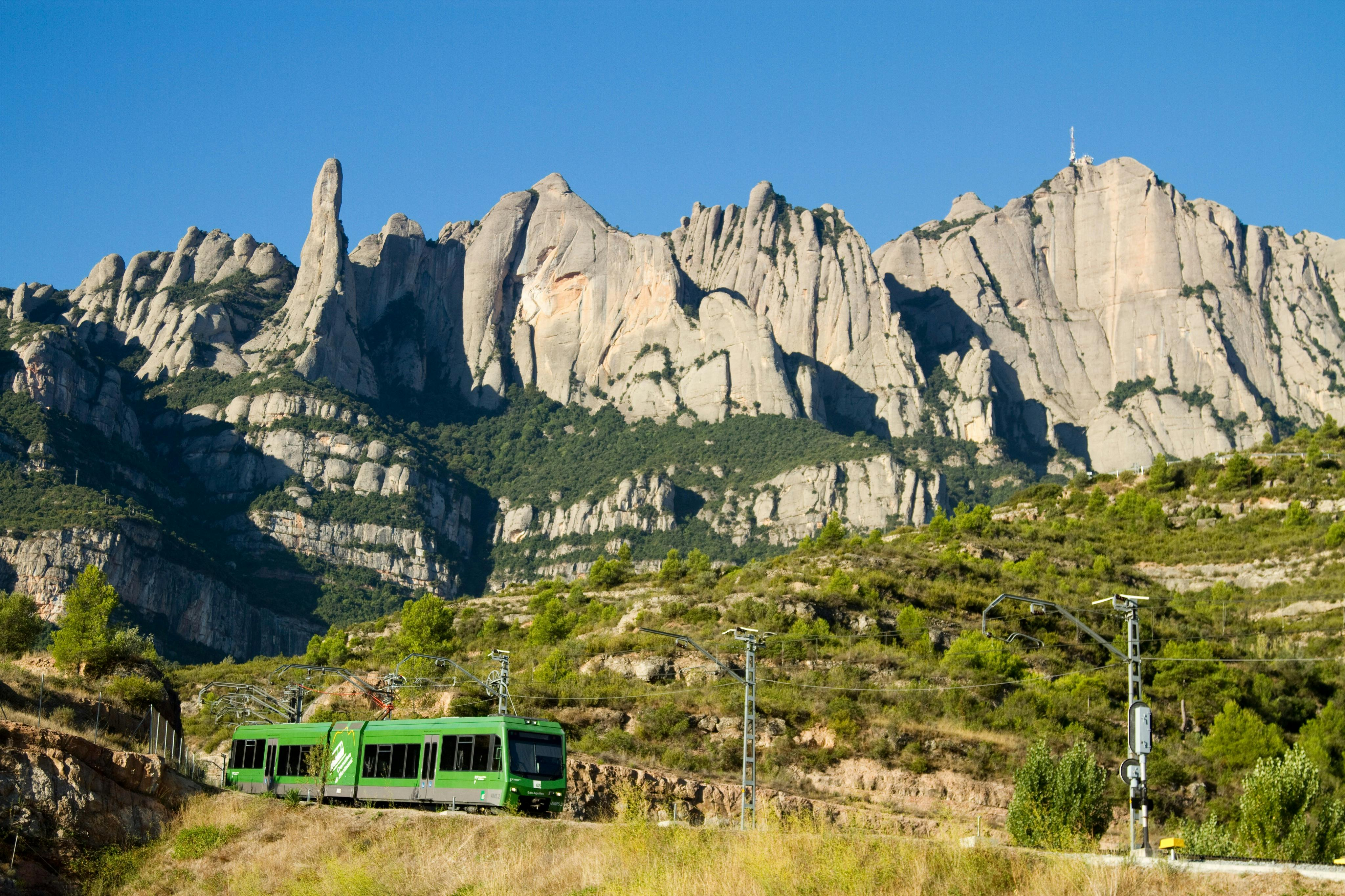 Montserrat: Guided Tour from Barcelona with Rack Railway + Choral Performance - Photo 1 of 6