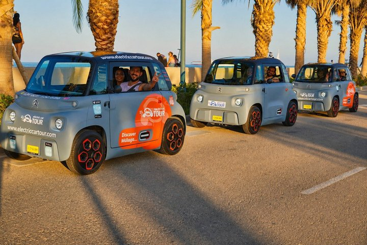 Málaga Sunset & Night Tour by Electric Car - Photo 1 of 9