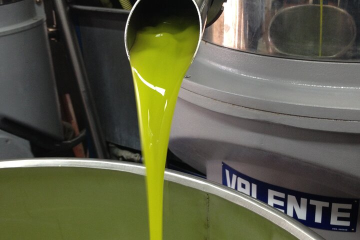 Fresh oil as it's made