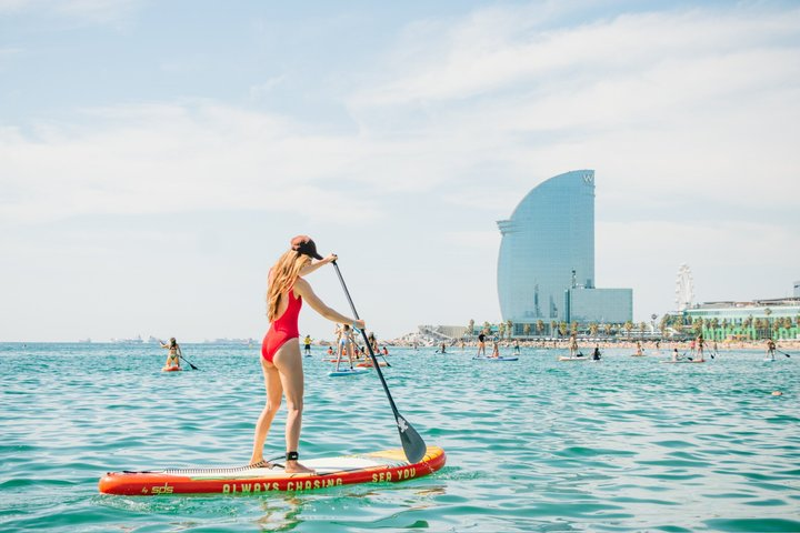 Paddle Surfing in Barcelona - Photo 1 of 25