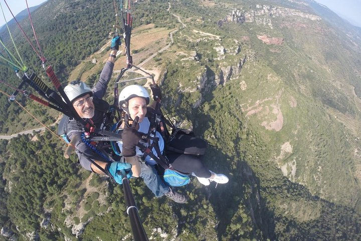 paragliding at the mountains with hotel pickup  - Photo 1 of 6