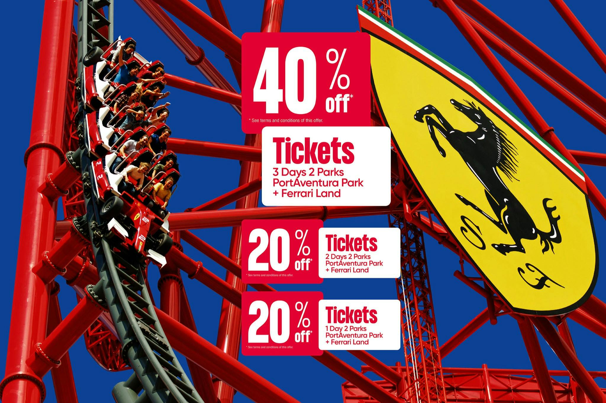 PortAventura World & Ferrari Land: Entry Ticket - Photo 1 of 6