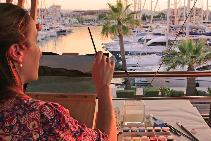 Private Experience Painting and Gastronomy in Denia Sea Sunset - Photo 1 of 15