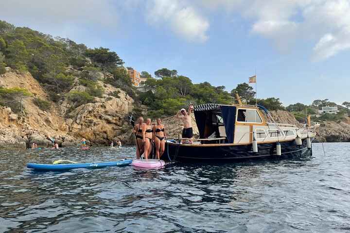 Private Classic Boat Tour - Ibiza with Paddle boards+Snorkelling - Photo 1 of 6