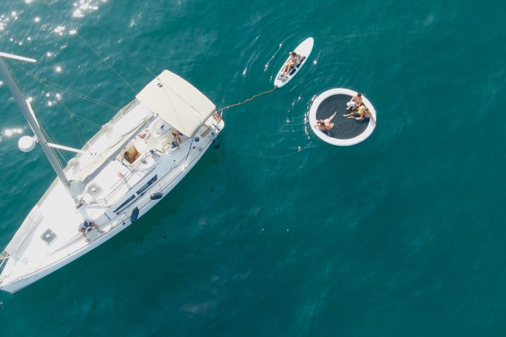 Marbella Private Sailboat: Paddle Board and Pool in the Sea (10 pax) - Photo 1 of 15