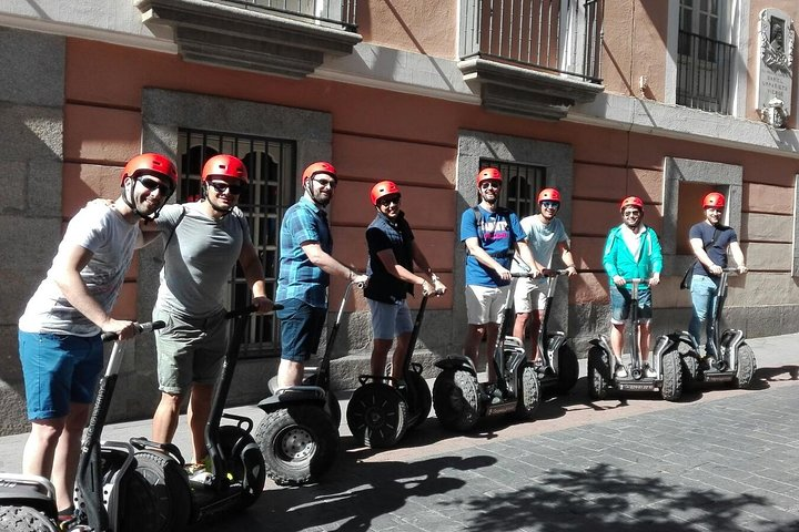 Experience the charm of Madrid as you glide through its historic streets on a private Segway tour exploring iconic landmarks and hidden gems at your own pace.
