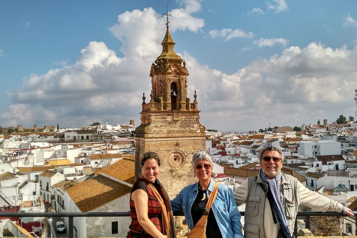 View of the historic center of Carmona from the Alcazar de la Puerta de Sevilla