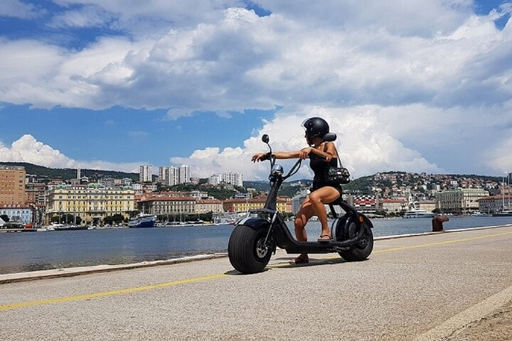 Combo: Rent e-Scooter + optional Rent a Jet Ski in Playa Ingles - Photo 1 of 21