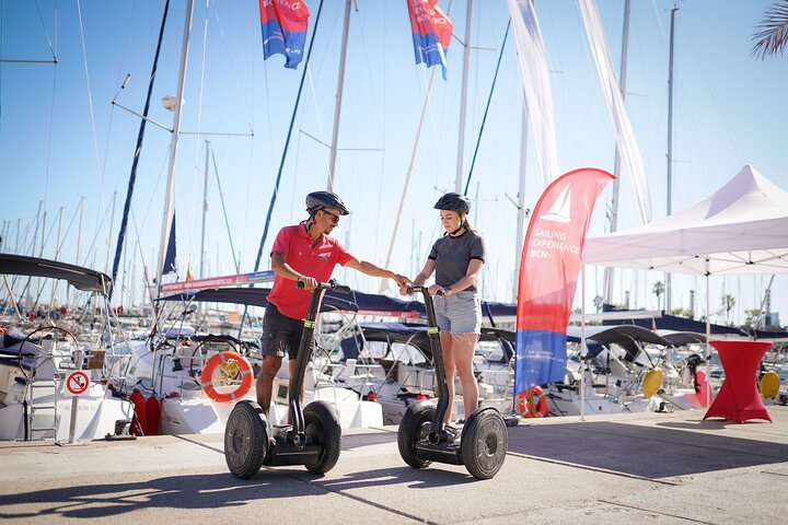 Segway Tour & Sailing Experience Barcelona - Photo 1 of 10