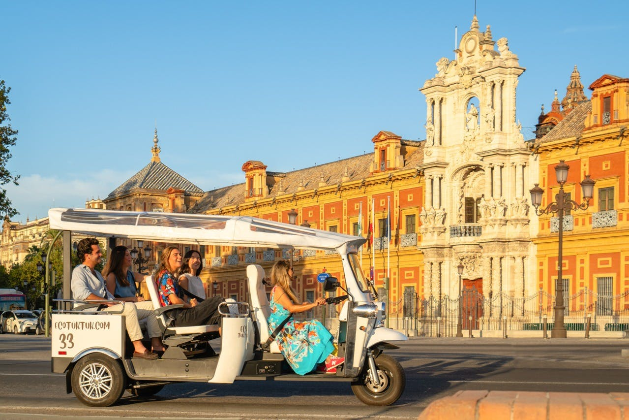 Seville: 1-Hour Tour by Private Electric Tuk Tuk - Photo 1 of 7