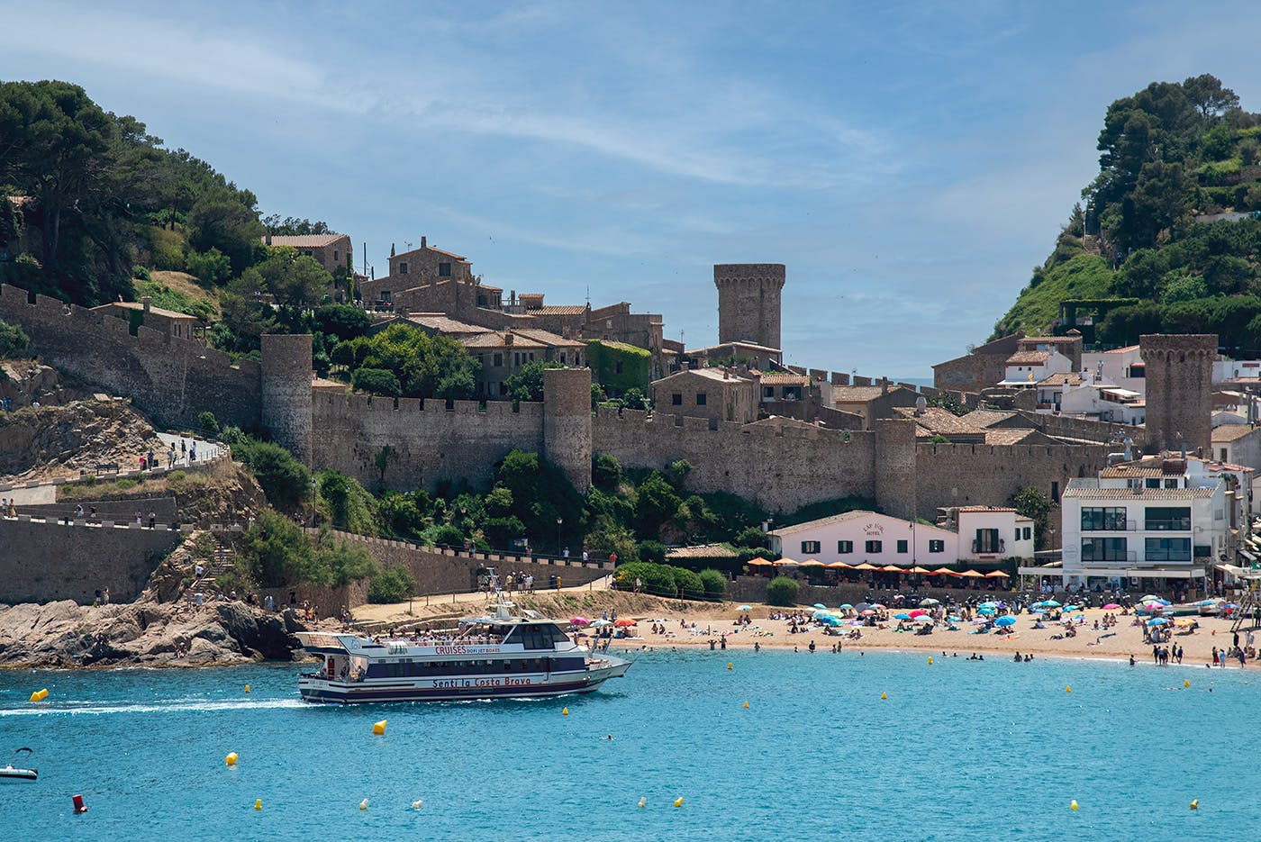 Tossa de Mar: Roundtrip Boat from Lloret de Mar - Photo 1 of 5