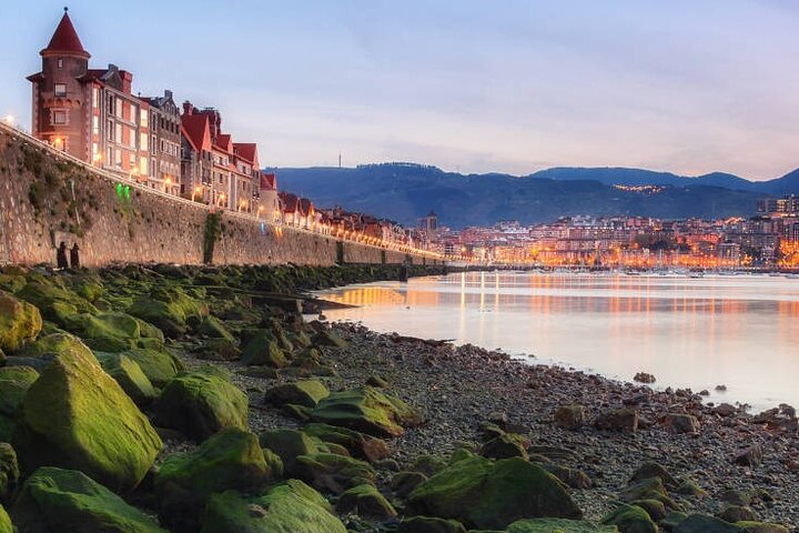 Getxo: Suspension Bridge, Cruise ships, and Old Port. - Photo 1 of 10
