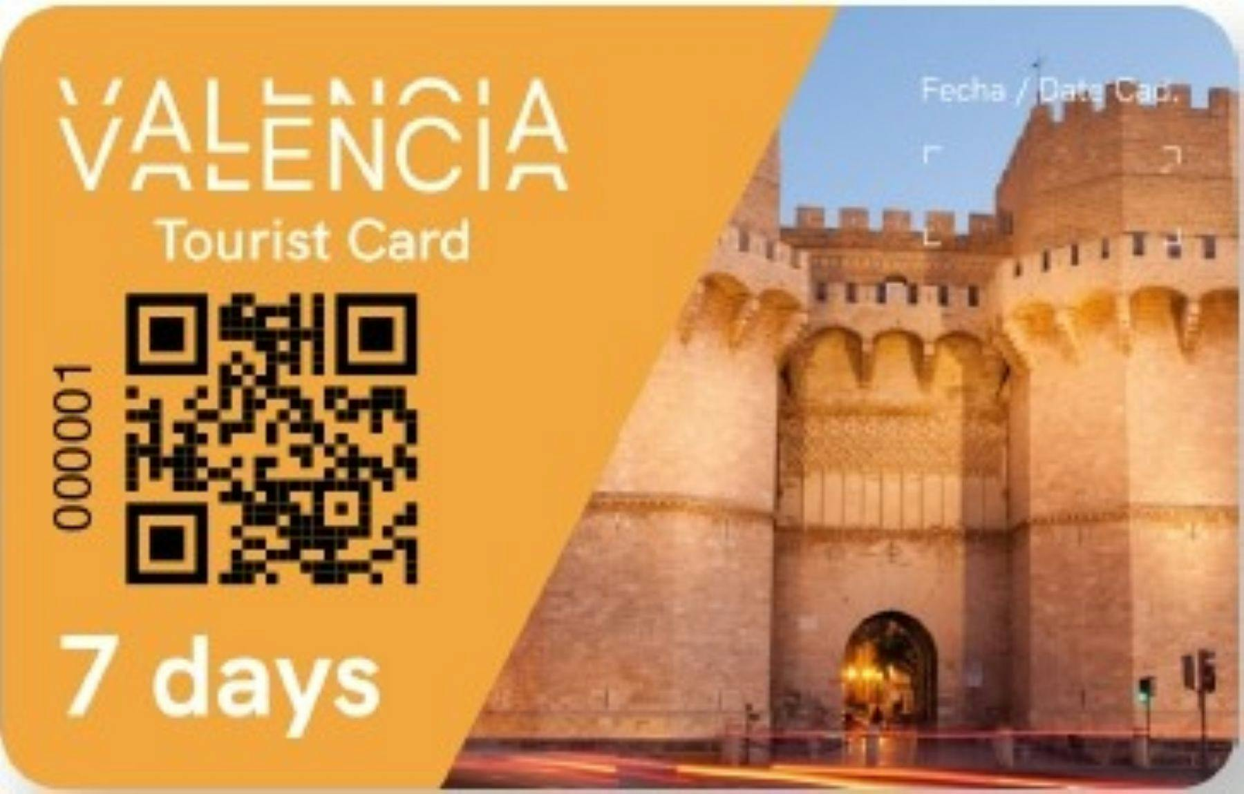 Valencia Tourist Card 7 Days (transport not included) - Photo 1 of 5
