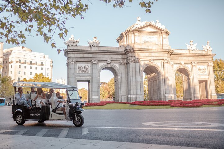 Madrid Welcome Tour in a Private Eco Tuk-tuk - Photo 1 of 14