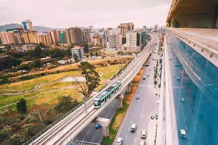 Partial view of Addis Around ECA office 