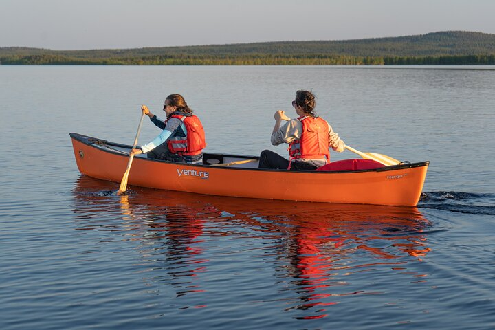 Canoe Down The River Trip in Lapland from Rovaniemi - Photo 1 of 12