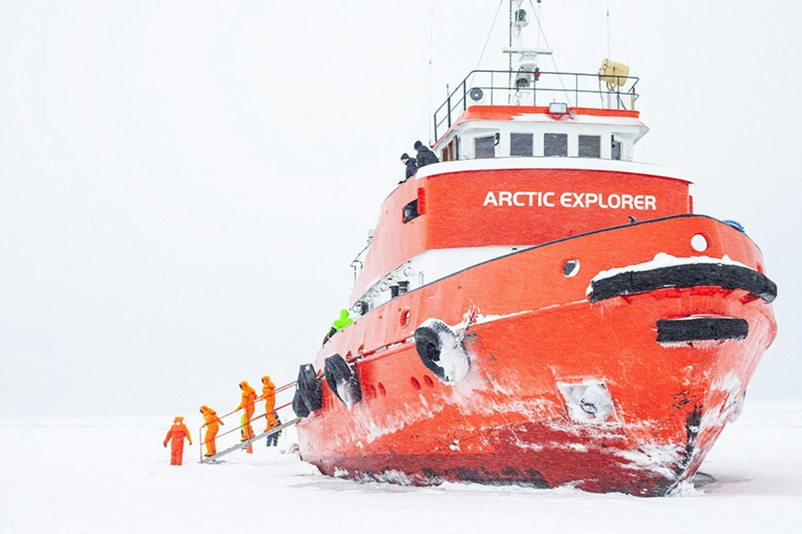Gulf of Bothnia: Arctic Explorer Icebreaker Cruise from Rovaniemi + Ice Floating - Photo 1 of 6