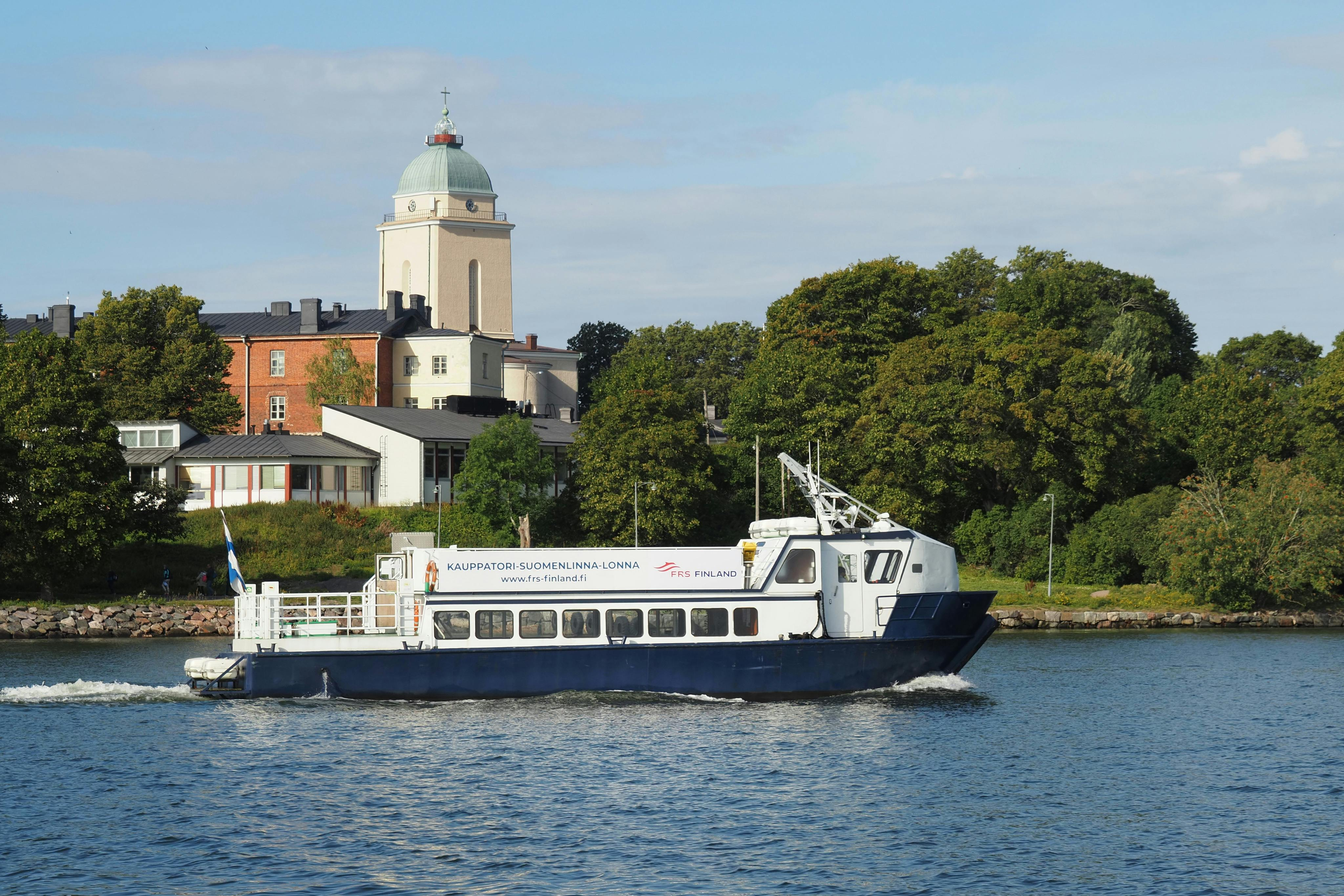 Helsinki: Hop-on Hop-off Ferry Ride to Suomenlinna & Lonna - Photo 1 of 4