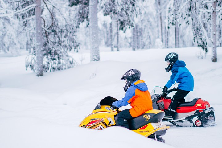 Lapland Family Snowmobile Safari from Levi - Photo 1 of 8