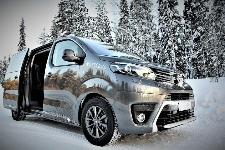Explore the snowy landscapes of Rovaniemi to Kiruna in comfort with a private transfer enjoying the scenic views and a personal touch from an experienced guide.