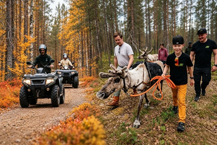 Rovaniemi: ATV Safari to Reindeer Farm & Reindeer Hike - Photo 1 of 10