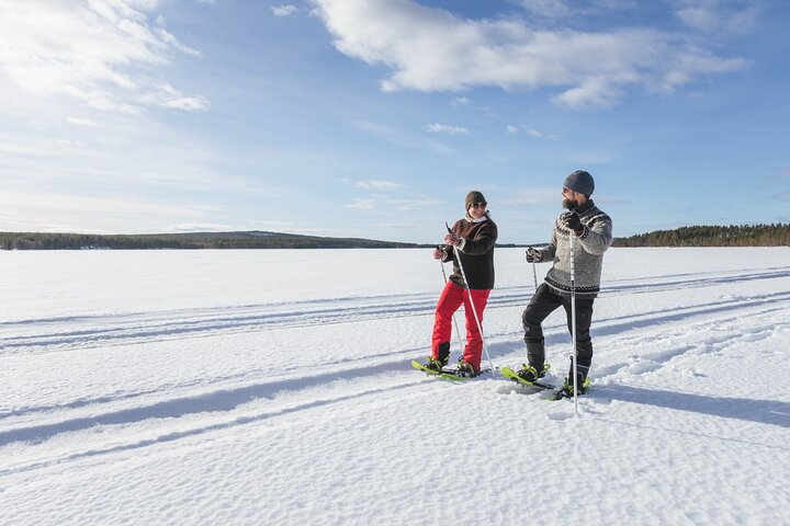 Snowshoeing tour in the Heart of Pure Arctic Nature