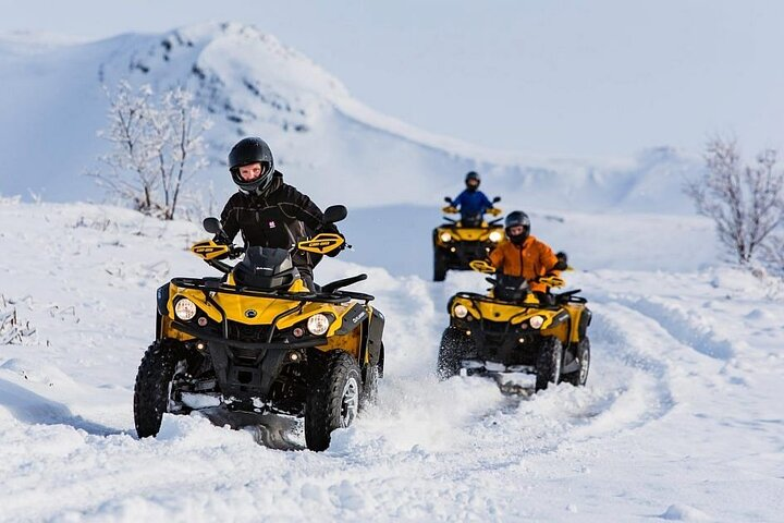Winter Quad Bike Ride in the Arctic Circle from Rovaniemi  - Photo 1 of 5