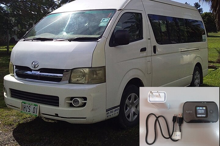 Private Round-trip Nadi Airport to Hotels+Unlimited Data Pocket Wi-Fi rental - Photo 1 of 6