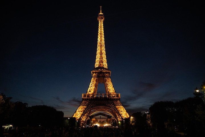 Paris the City of Lights by Night with a Local Private Tour 