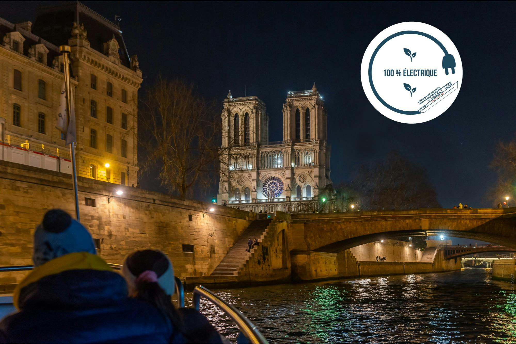 Seine River: Evening Cruise with Music Onboard by Vedettes de Paris - Photo 1 of 6