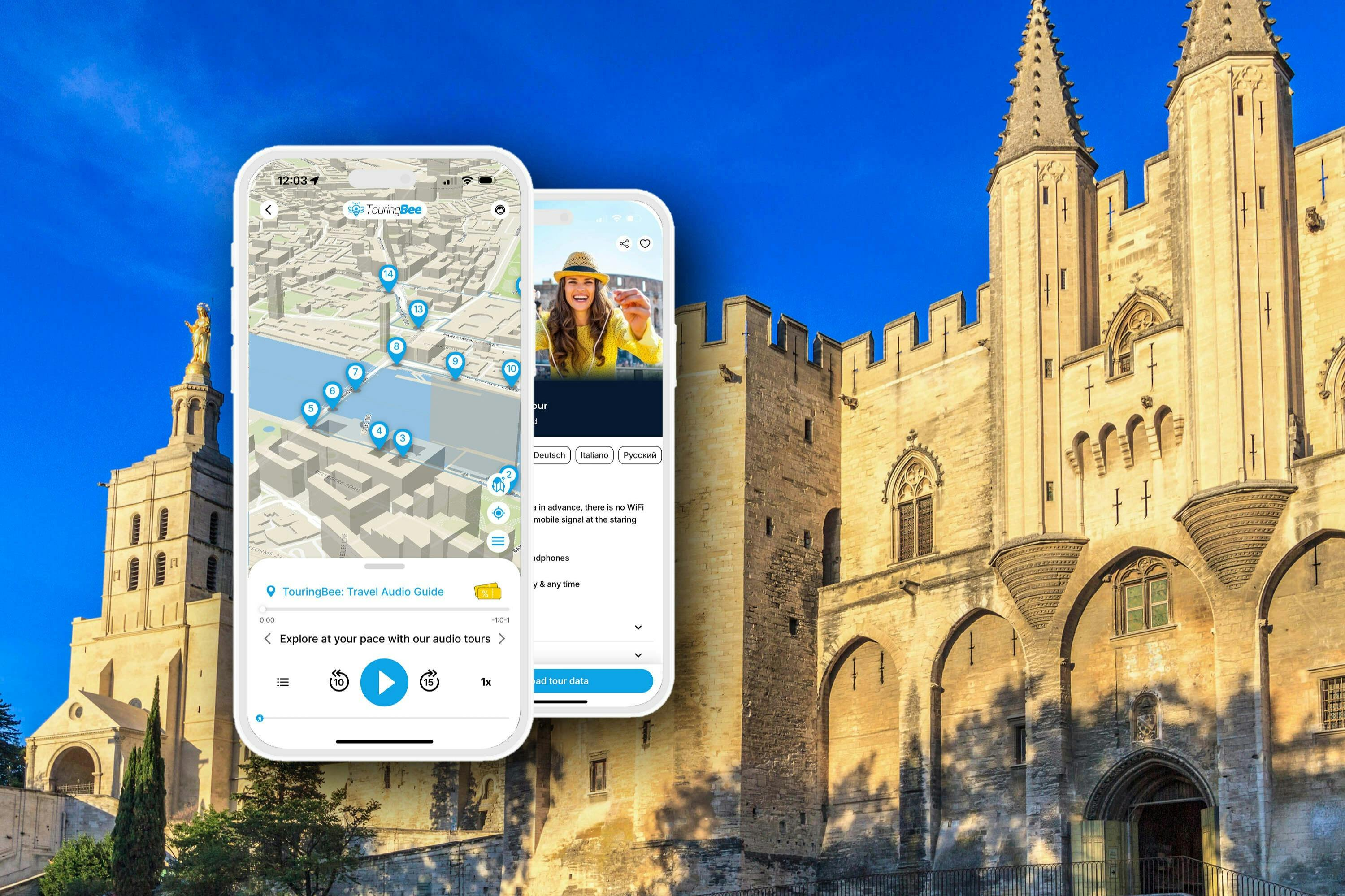 Avignon: Audio Guide App by TouringBee - Photo 1 of 8