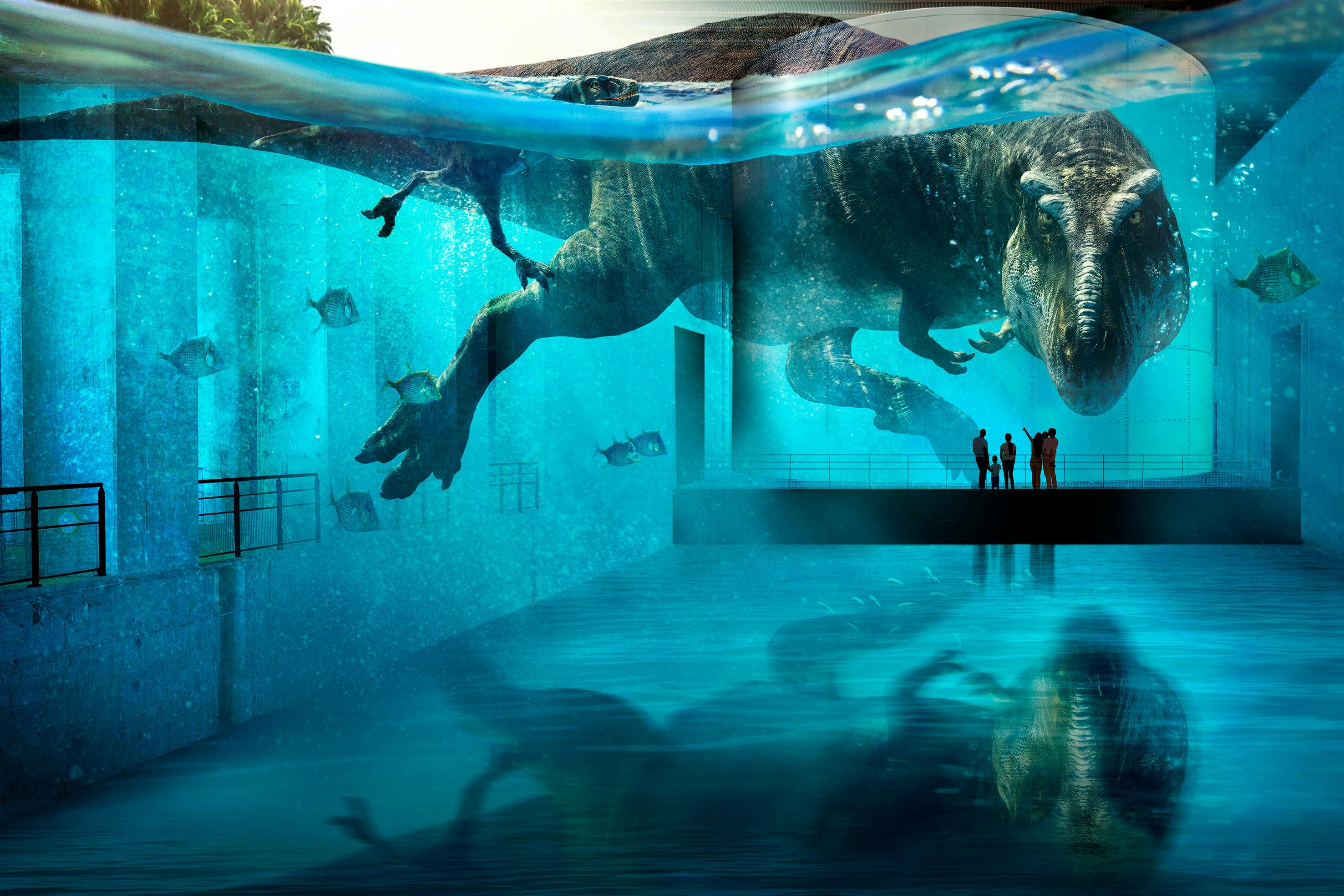 Bassins des Lumières: Prehistoric Planet - Discovering Dinosaurs Exhibition - Photo 1 of 7