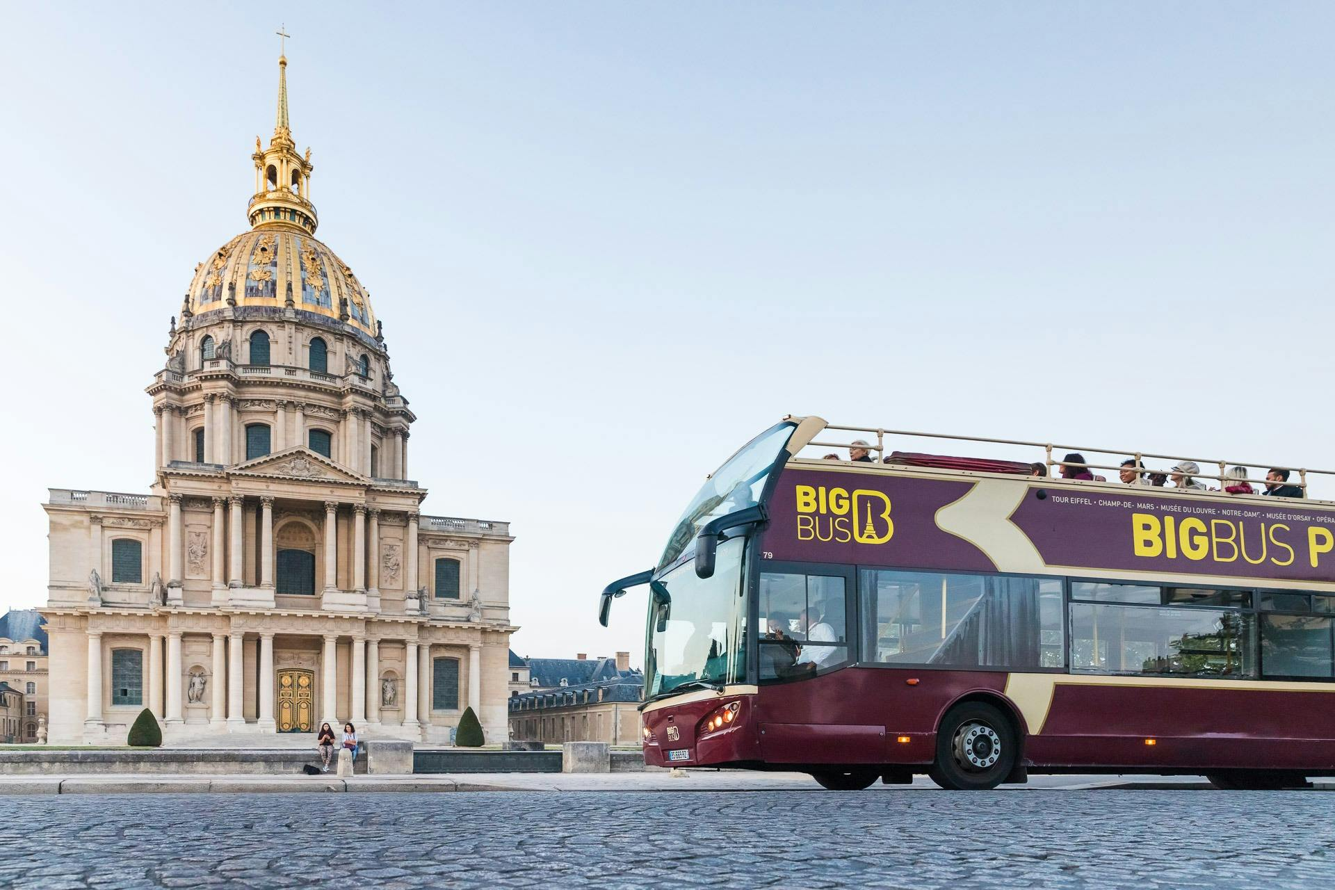 Big Bus Paris: Hop-on Hop-off Tour + Seine River Cruise - Photo 1 of 4