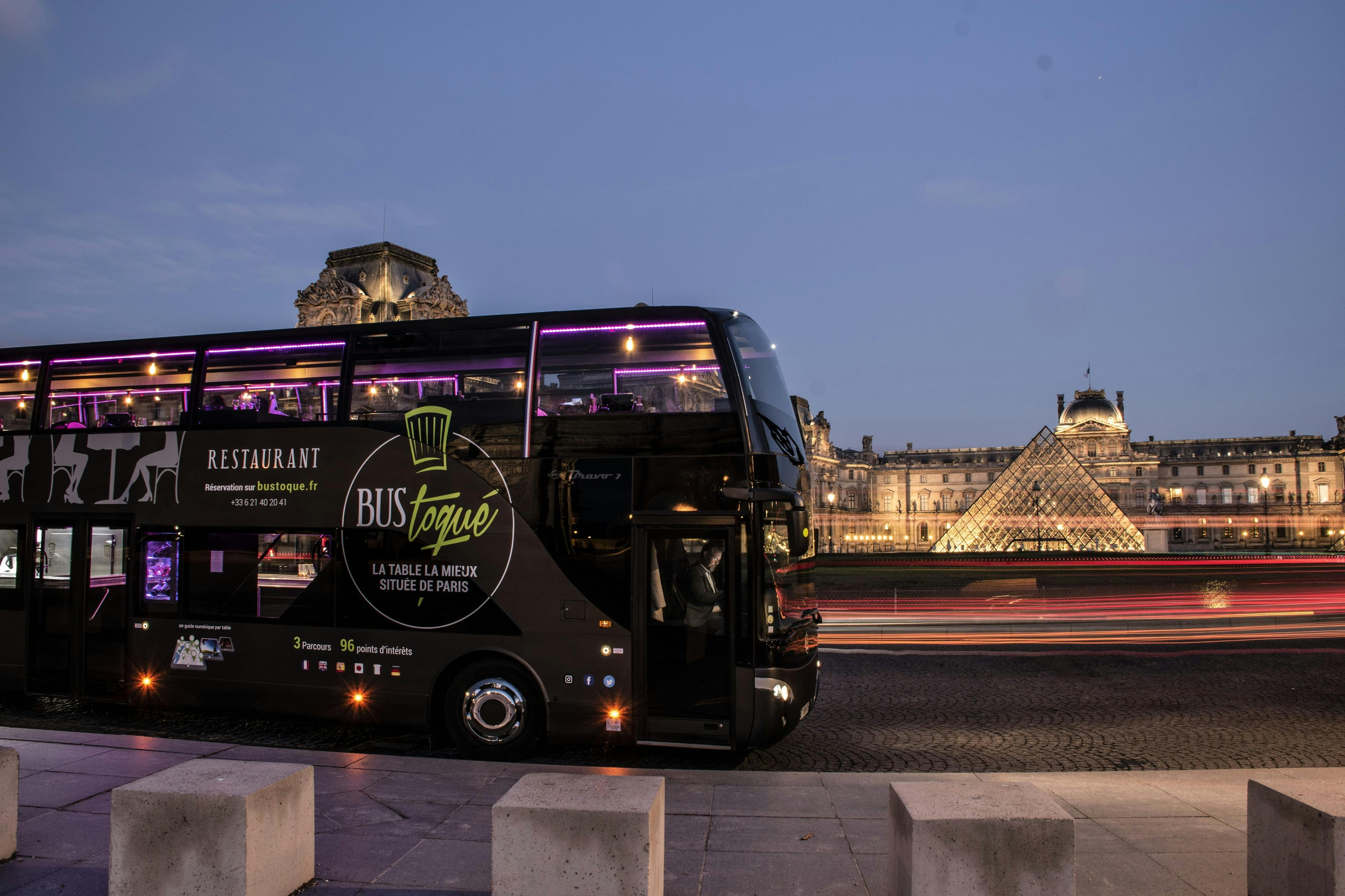 Bus Toqué Paris: 3-Course Dinner Tour - Photo 1 of 8