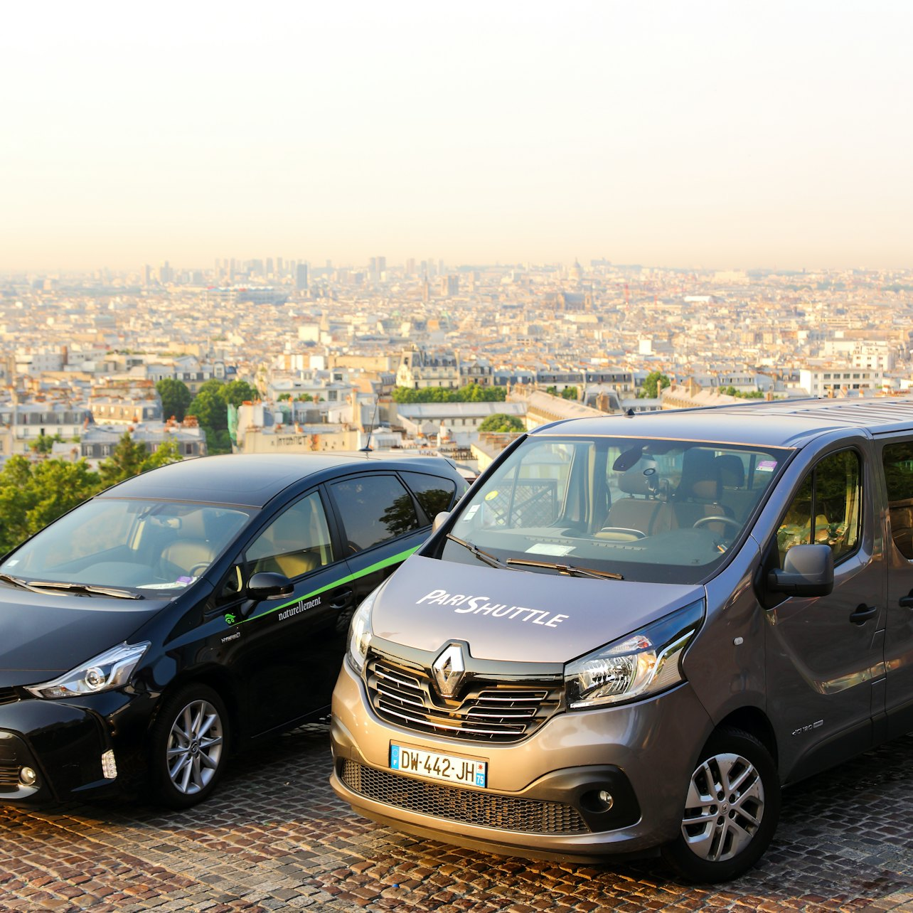 Paris: Roundtrip Taxi Transfer from Charles de Gaulle Airport to