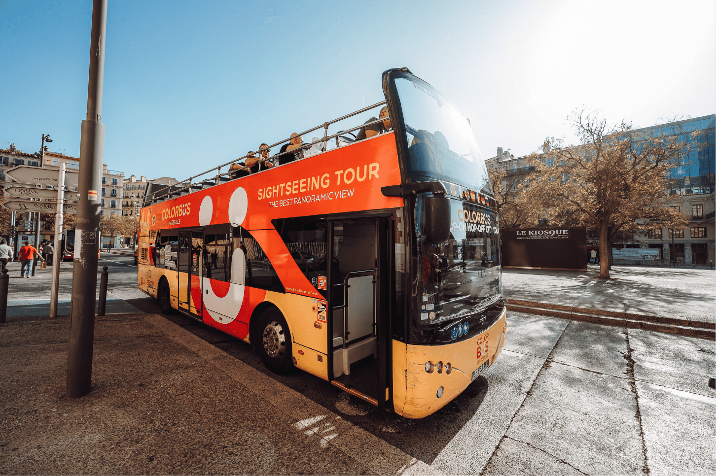 Colorbüs Marseille: 24 or 48-Hr Hop-on Hop-off Sightseeing Bus Tour - Photo 1 of 6
