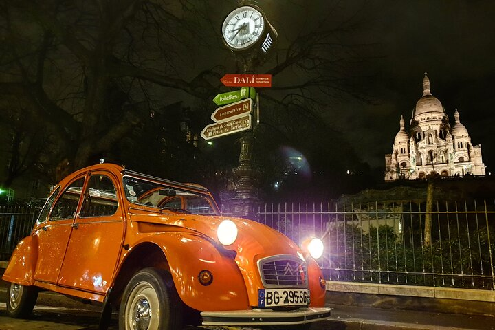 Experience the Magic of Paris By Night: A 2-Hour Iconic 2CV Tour - Photo 1 of 11